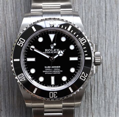 price of rolex submariner date|2022 Rolex Submariner no date.